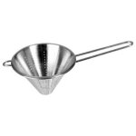 Passe - sauce chinois de cuisine inox 33cm argent