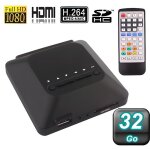 Passerelle multimdia - yonis - 32go full hd 1080p hdmi av composite usb - lecteur cartes sd - plastique ...