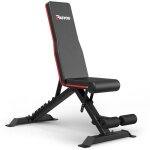 Pasyou banc de musculation pliable pa400 9x4x3 positions rglables banc inclinable & dclinable gym  ...
