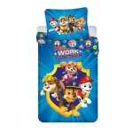 Pat patrouille heros - parure de lit enfant coton 57 fils housse de couette 140x200 cm une taie d?oreiller ...