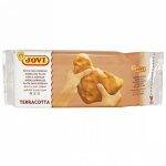 Pte  modeler - auto durcissant - terracotta - schage sans four - 500g - jovi