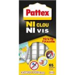 Pte de fixation - pattex - 65 pices - repositionnable - rutilisable - idal pour dcoration