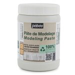 P�te de modelage - peinture acrylique - reliefs - emp�tements - p�b�o - 225ml