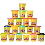 P�te � modeler play - doh - super ensemble color� de 20 pots de 85g