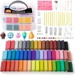 P�te polym�re - shuttle art - sa - pc - 50 couleurs - 19 outils - non toxique