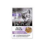 Pte pour chaton - pro plan - junior - lot de 24 sachets 85g - got dinde - aliment complet