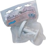 Pat�re 1 t�te laqu�e - blanc