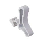 Patre - sauter - courbe - blanc - aluminium - salle de bain