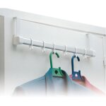 Patre pour porte avec 6 crochets - blanc