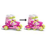 Patins en ligne 2 en 1 trois roues girl taille 27 - 30 skids control