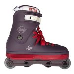 Patins complets street agressif - loca bladies - razor skates - blanc - roller