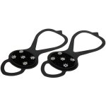 Patins crampons - taille unique - pour verglas neige herbe humide - faciles � enfiler