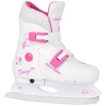 Patins � glace - tempish - expanze plus girl - blanc - ajustables - taille 29 - 32