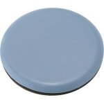 Patin glisseur pour meuble - inofix - 50 mm - lot de 4 - antiglisse - ronde - gris