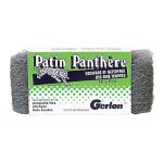Patin panth�re - gerlon - n�2 - laine dacier - gris - pour parquet