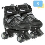 Patins � roulettes ajustables pour enfants yyixing�noir s27 - 32