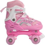 Patins à roulettes behgter pour fille - taille m rose - roller quad non clignotantes Patins à roulettes behgter pour fille - taille m rose - roller quad non clignotantes