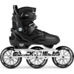 Blackwheels dynamic - rollers de vitesse 3 roues - t. 39 - 42 - roues 110mm abec - 7 - noir - r�glables ...