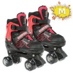 Patins  roulettes pour enfants - agnesg - roller in line - triple protection - roues pvc - taille m