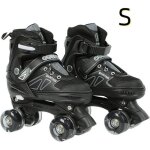 Patins � roulettes qifashma� - patin quad noir - tailles ajustables - pour d�butants
