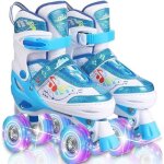 Patins  roulettes - patins quad - roller fille / femmes / enfants / garon roues lumineuses - roller ...
