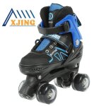 Patins � roulettes xjing roller in line - roller en ligne - bleu et noir - taille s(27 - 32) - taille ...