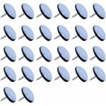 Patins t�flon - jormftte - � 25mm - 26 pi�ces - a clouer - glisseurs meubles