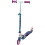 Patinette 2 roues pliable - smoby - reine des neiges - structure mtal - trottinette avec uidon rglable ...