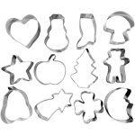 Patisse - d�coupoirs en inox assortis sur cercle x12