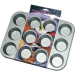 Patisse moule antiadhrent - 12 muffins - 35 x 27 cm