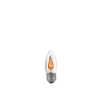 Paulmann 53100 ampoule incandescente flamme scintillante 3w e27 clair 230 v