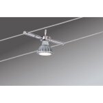 Spot sur cble - paulmann - togo - chrome - max. 10 w gu53 - design contemporain