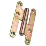 Paumelle droite bouts ronds ?loutre sedan �? torbel - 110x55 mm - droite - j530300