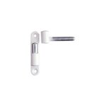 Paumelle pvc p 09 femelle blanche 7 x 40 - otlav - blanc - 40 mm