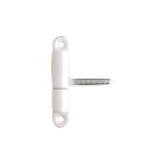 Paumelle pvc - otlav - p50 d15 - femelle - poxy blanc - diamtre 15 mm