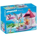 Jeu de construction - playmobil - 5052 - pavillon du roi - cal�che - cheval p�gase