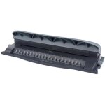 Pavo perforelieur pour anneaux plastique 3 fonctions noir: fournitures de bureau