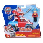 Paw patrol - figurine ryder + v�hicule - d�s 3 ans - fire rescue - la patpatrouille