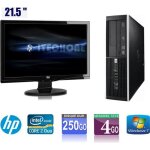 Pc de bureau hp 6000 pro - core 2 duo 300 ghz - ram 4 go - hdd 250 go + ecran hp 21. 5
