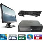 Pc de bureau hp 6000 pro + ecran hp 19