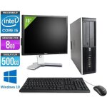 Pc de bureau hp 8200 - i5 2400 - 8 go - windows 10 + ecran 19