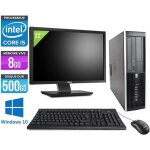 Pc de bureau hp 8200 - i5 2400 - 8 go - windows 10 + ecran 22