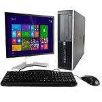 Pc complet 19 hp elite 6000 pro sff e5400 2. 7ghz 4go disque 1000go