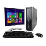 Pc complet 20 hp elite 6000 pro sff e5400 2. 7ghz 4 go ssd 120 go + hdd 1000 go windows 10