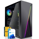 Pc gamer - amd ryzen 7 5700x - amd radeon rx 7600 8go - 16go ram - 1to m. 2 nvme - windows 11 - wifi ...