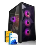 Pc gamer - intel core i7 - 14700kf - nvidia geforce rtx 5070 12 go - 32go ram - 1to m. 2 nvme - windows ...