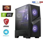 Pc gamer ryzen 5 4500 + watercooling - rtx 5060 8go msi ventus 2x - 32go ram - ssd 1to + hd 2to - msi ... Pc gamer ryzen 5 4500 + watercooling - rtx 5060 8go msi ventus 2x - 32go ram - ssd 1to + hd 2to - msi ...