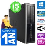 Pc hp 8300 elite sff intel i5 - 3470 ram 8go disque dur 250go windows 10 wifi