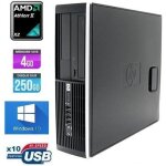 Pc hp compaq 6005 pro sff amd athlon ii x2 b22 2. 80ghz 4go ddr3 250go w10 pro