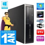 Pc hp compaq 6005 pro sff amd phenom ii ram 8go disque 2 to graveur dvd wifi w7